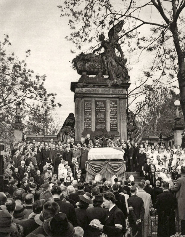 Pohřeb Karla Hynka Máchy na Vyšehradě