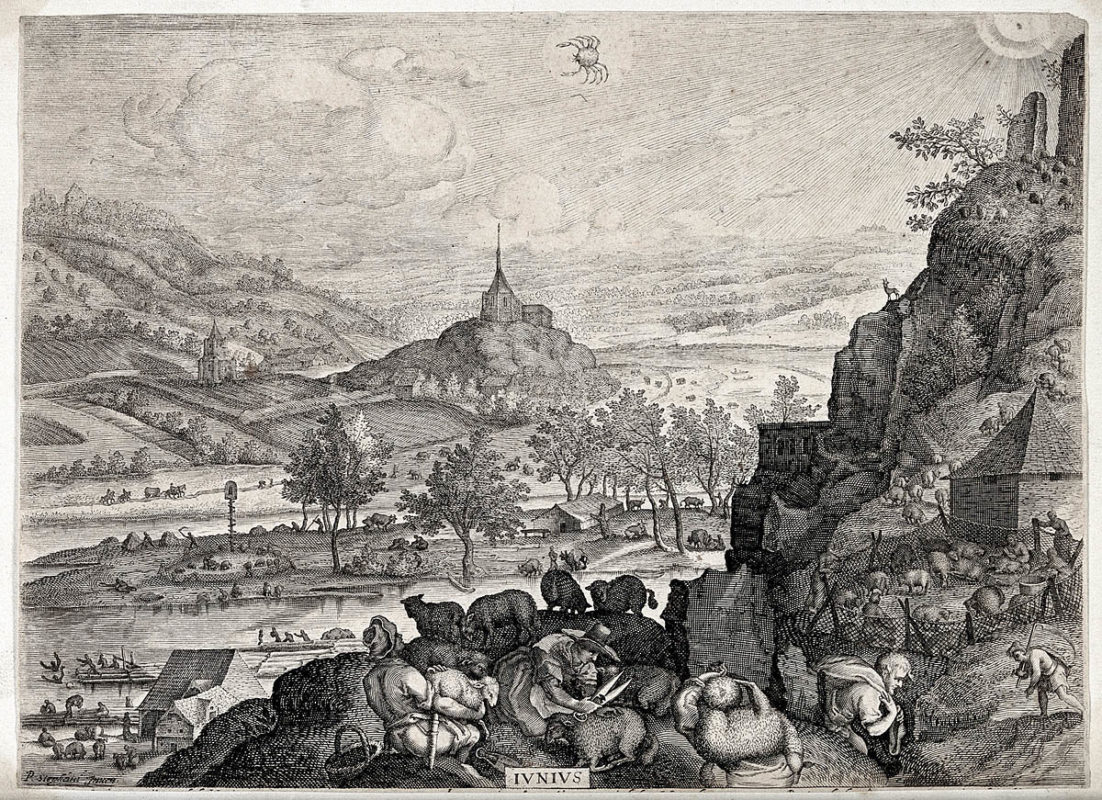 Pieter Stevens, Aegidius Sadeler – Pohled z Vyšehradu