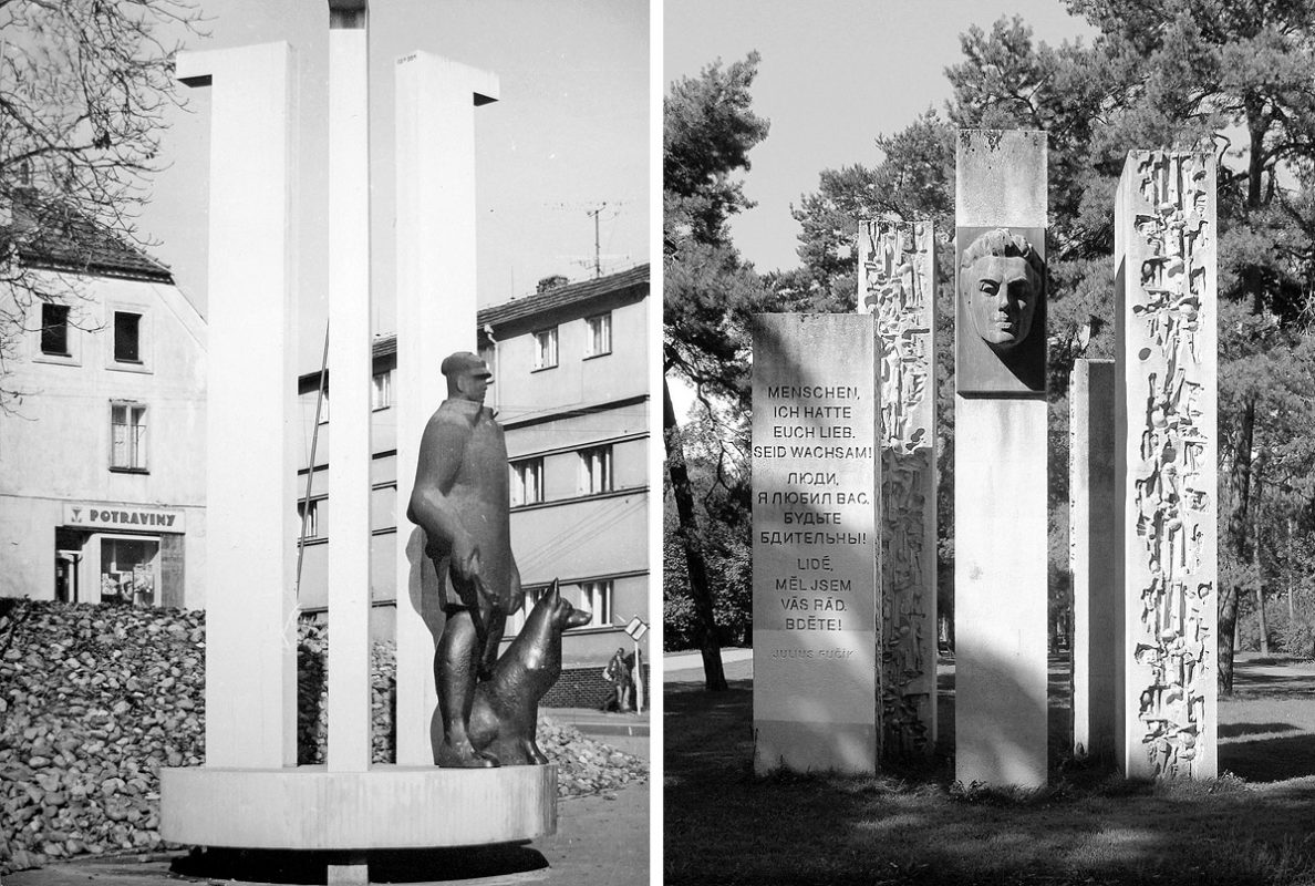 Němečkovy sochy v Domažlicích a Berlíně