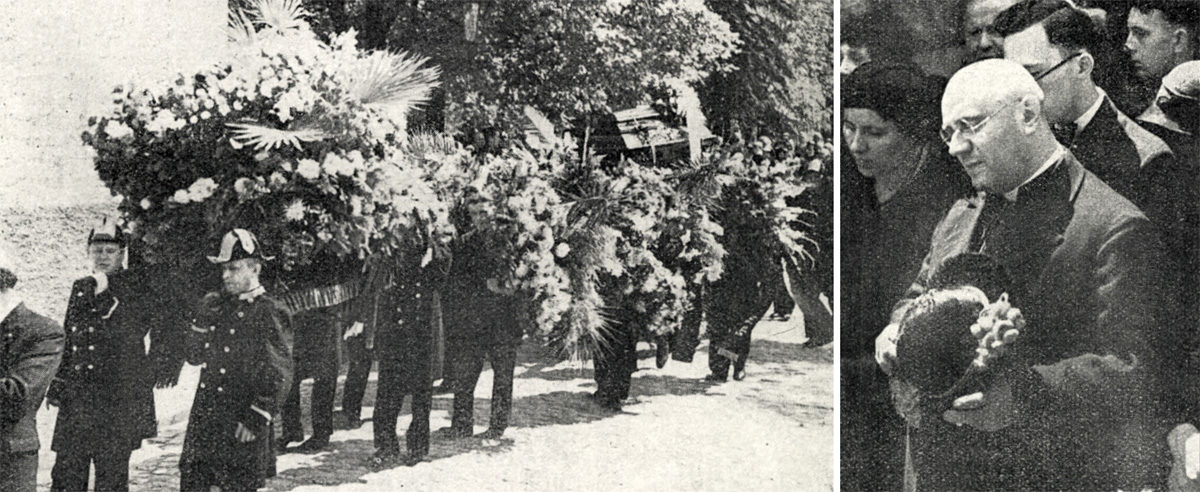 Pohřeb Marie Staškové na Vyšehradě