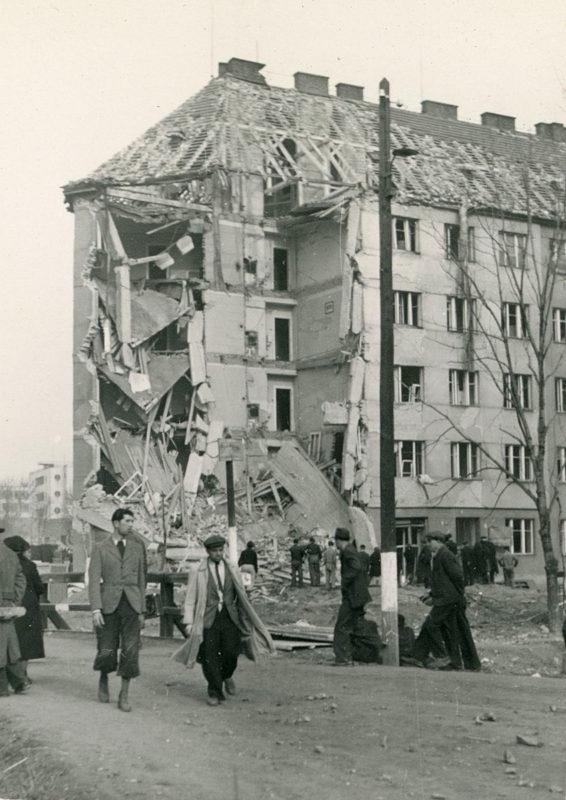 Vysočany a Libeň – bombardování 1945